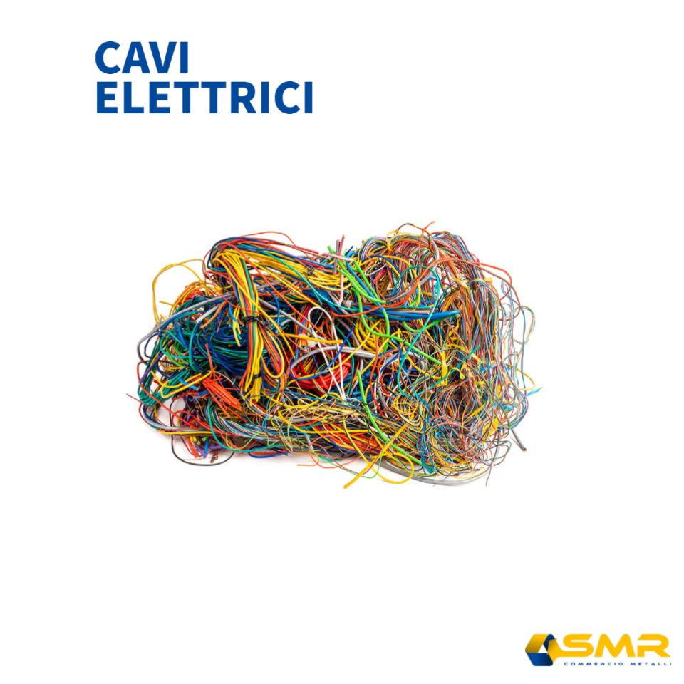 Materiali Riciclabili Rame Recupero e riciclaggio rame da cavi elettrici - SMR metalli Milano